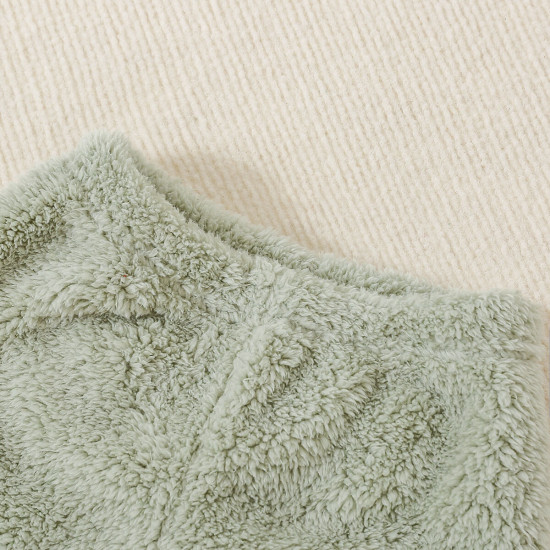 12M-5Y Unisex Star Letter Embroidery Plush Sets  Toddler Boutique Clothing   