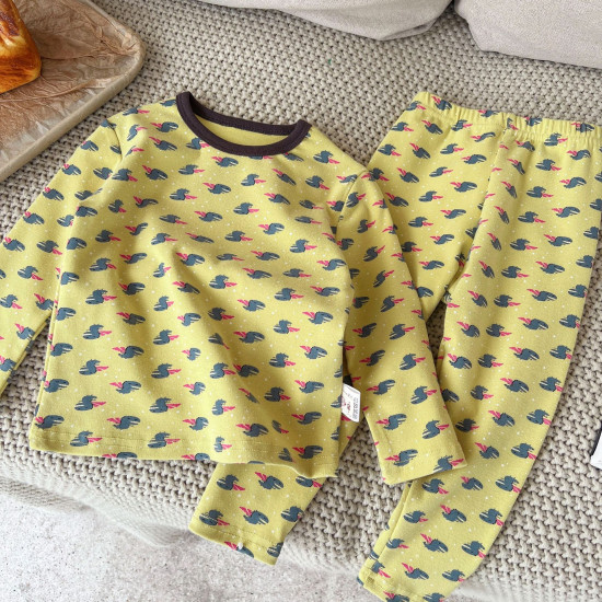 9M-7Y Toddler Girls And Boys Loungewear Sets Cartoon Print  Toddler Boutique Clothing   