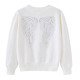 18M-9Y Kids Girls Wings Knitted Cardigan Sweater  Kids Clothes   
