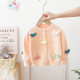 9M-4Y Toddler Girls Knitted Three-Dimensional Love Cardigan Crew Neck Sweater  Girls Clothes   