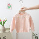 9M-4Y Toddler Girls Sweater Cardigan Carrot Round Neck Top  Girls Clothes   