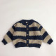 9M-5Y Toddler Wide Stripes Cardigan Sweater  Toddler Clothing   