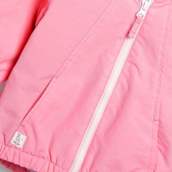 18M-7Y Toddler Girls Pink Long Sleeve Hooded Zip Jackets  Girls Clothes   