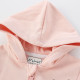 18M-7Y Toddler Girls Sika Deer Zipper Hooded Jackets  Girls Clothes   