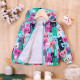 18M-6Y Toddler Girls Hooded Cartoon Print Fleece Jacket  Girls Clothes   