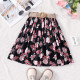 4-9Y Kids Girls Floral Print Skirts With Belt  Girls Clothes   