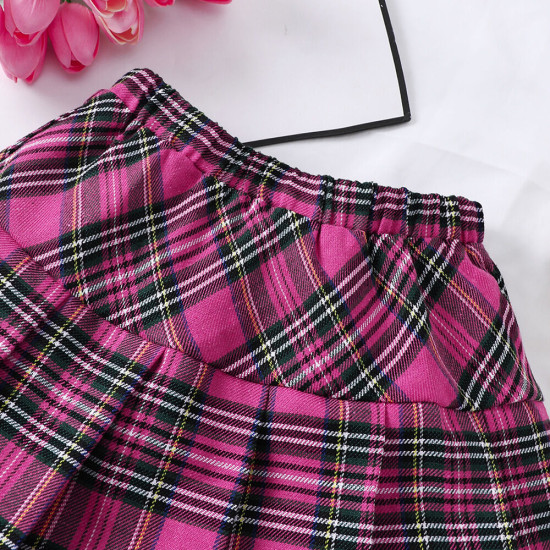 4-9Y Big Girl Clothes  Plaid Skirts   