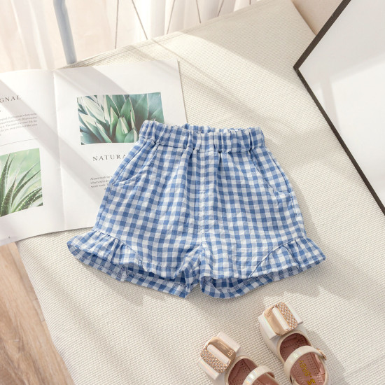 12M-6Y Toddler Girls Flower Pockets Denim Skirts  Girls Fashion Clothes   