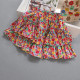 18M-7Y Toddler Girls Floral Ruffled Layered Skirts  Girls Fashion Clothes   