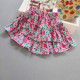 18M-7Y Toddler Girls Floral Ruffled Layered Skirts  Girls Fashion Clothes   