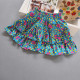 18M-7Y Toddler Girls Floral Ruffled Layered Skirts  Girls Fashion Clothes   