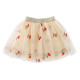 3-14Y Kids Girls Embroidered Floral Love Heart Mesh Skirts  Kids Boutique Clothing   