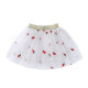 3-14Y Kids Girls Embroidered Floral Love Heart Mesh Skirts  Kids Boutique Clothing   