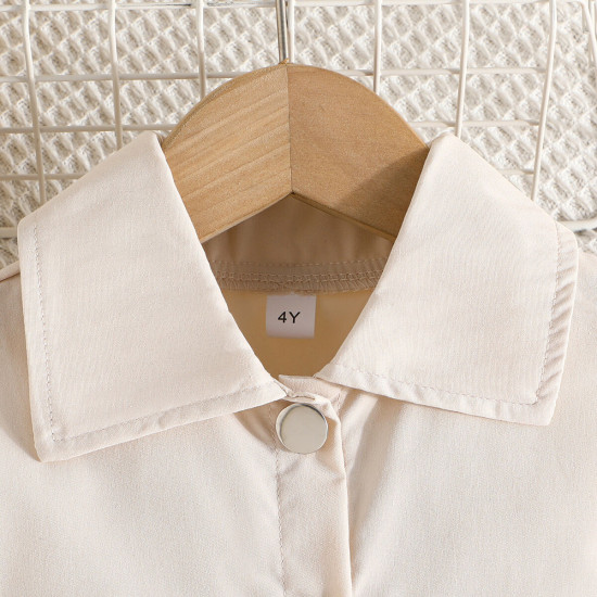 3-7Y Toddler Girls 3pcs Sleeveless Jackets And Cami Tops & Pants  Girls Clothes   