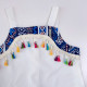 2-7Y Toddler Girls Sets Tassel Camisole Geometric Print Wide Leg Pants  Girls Clothes   