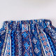 2-7Y Toddler Girls Ethnic Sets Geometric Print Camisole And Wide Leg Pants  Girls Clothes   