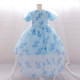 12M-3Y Toddler Girls Floral Bow Trailing Princess Dresses  Girls Clothes   