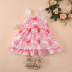 9M-5Y Toddler Girls Easter Lace Flutter Sleeve Bunny Egg Dresses  Girls Clothes   