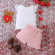 18M-6Y Toddler Girls Valentine's Day Love Printed T-Shirt Shorts Set  Girls Clothes   