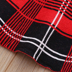 Two Pieces School Wear Checked Print Knit Kid Girls Outfits Sets Tie Sweater And Skirt 210722664  