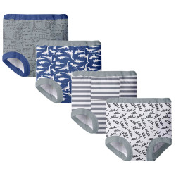 12M-5Y Colorblock Cotton Underwear Brief  Kids Boutique Clothing  