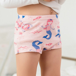 3 Pack Little Big Girl Cartoon Print Briefs  