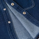 5-10Y Kids Girls Pockets Denim Shirt Jackets  Boys Clothing   
