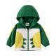 18M-6Y Toddler Boys Dino Hooded Casual Jackets  Boys Clothing   
