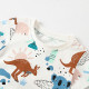 18M-7Y Toddler Boys Dinosaur Printed Round Neck T-Shirts  Boys Clothes   