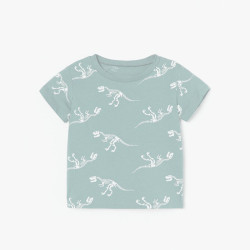 18M-7Y Toddler Boys Casual Round Neck Printed T-Shirts  Boys Clothes   