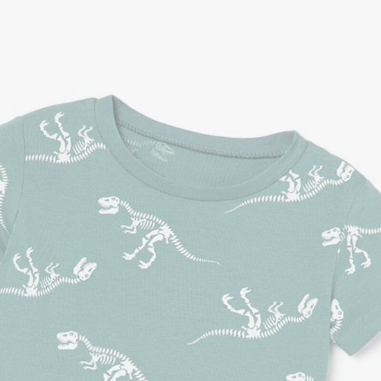 18M-7Y Toddler Boys Casual Round Neck Printed T-Shirts  Boys Clothes   