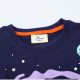 18M-7Y Toddler Boys Cartoon Glow-In-The-Dark Spaceman Short Sleeve T-Shirts  Boys Clothes   