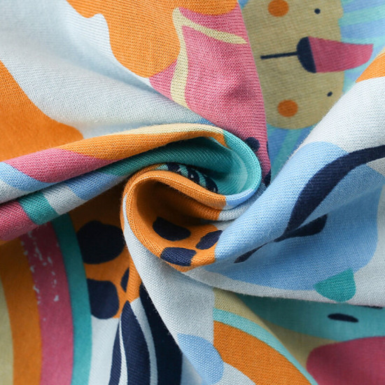 18M-7Y Toddler Boys Cartoon Shorts Sleeve T-Shorts  Boys Clothes   