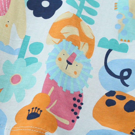 18M-7Y Toddler Boys Cartoon Shorts Sleeve T-Shorts  Boys Clothes   