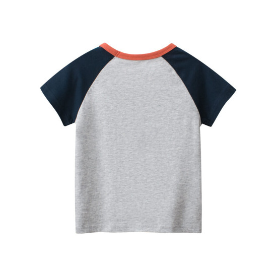 18M-7Y Toddler Boys Bear Print Short Sleeve T-Shirts  Boys Clothing   