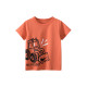 18M-7Y Toddler Boys Excavator Print Short Sleeve T-Shirts  Boys Clothing   