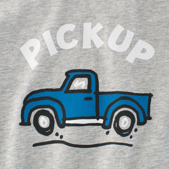 18M-7Y Toddler Boys Car Printing Short Sleeve T-Shirts  Boys Clothing   