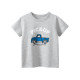 18M-7Y Toddler Boys Car Printing Short Sleeve T-Shirts  Boys Clothing   