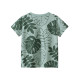 18M-7Y Toddler Boys Leaf Print Short Sleeve T-Shirts  Boys Clothing   