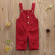 12M-5Y Toddler Boys Solid Color Overalls  Boys Clothing   