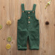 12M-5Y Toddler Boys Solid Color Overalls  Boys Clothing   
