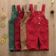 12M-5Y Toddler Boys Solid Color Overalls  Boys Clothing   