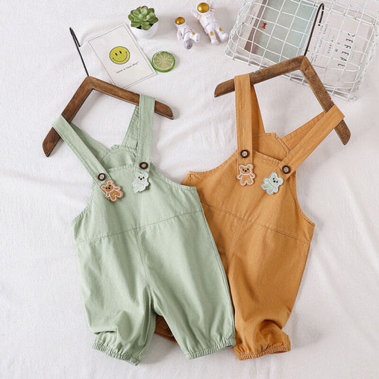 9M-4Y Toddler Bear Overalls  Toddler Boutique Clothing   