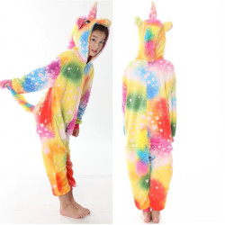 2-7Y Big Kid Style Animal Style Zipper Fleece Long Sleeve Jumpsuit  Kids Boutique Clothing   