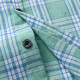 18M-7Y Toddler Boys Green Plaid Short Sleeve Shirts  Boys Clothes   