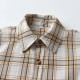 18M-7Y Toddler Boys Plaid Short Sleeve Lapel Shirts  Boys Clothes   