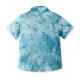 18M-7Y Toddler Boys Tie-Dye Printed Short-Sleeved Lapel Shirts  Boys Clothing   