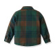 12M-6Y Toddler Boys Lapel Plaid Long Sleeve Casual Shirts  Boys Clothing   