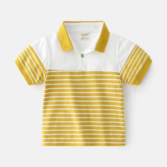 18M-6Y Toddler Boys Striped Polo Shirts  Boys Clothing   