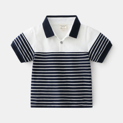 18M-6Y Toddler Boys Striped Polo Shirts  Boys Clothing   